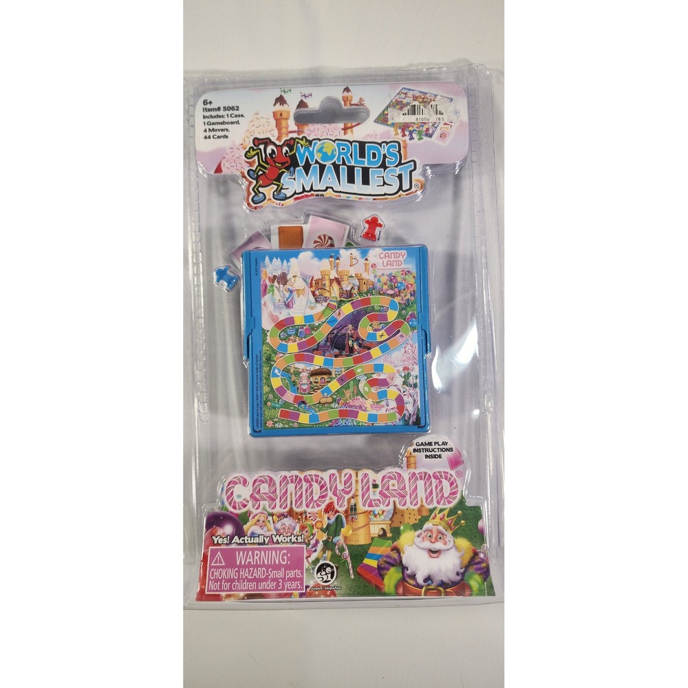 Worlds Smallest Candy Land Board Game Super Impulse 5062 Miniature Collectible